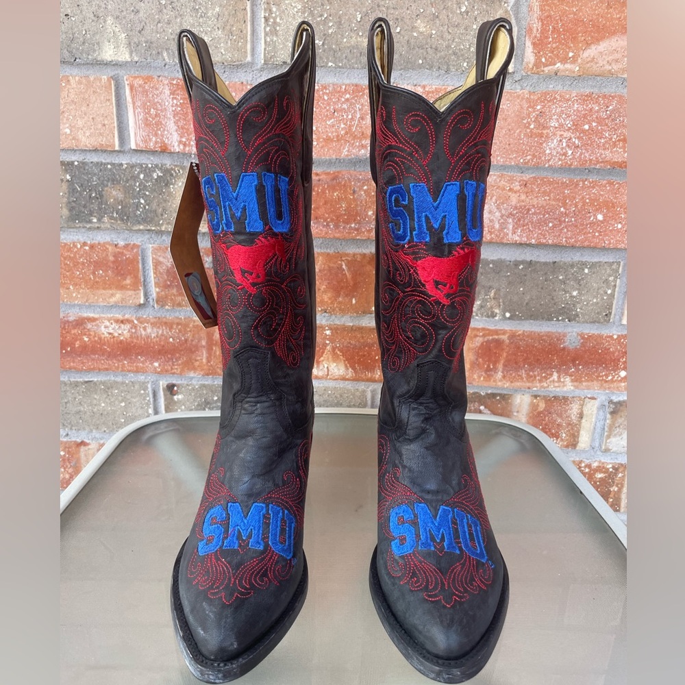 SMU Mustangs Gameday Cowboy Boots
